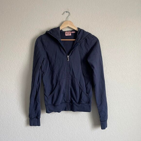 Juicy Couture Jacket women’s medium zip-up hoodie - Picture 2 of 6